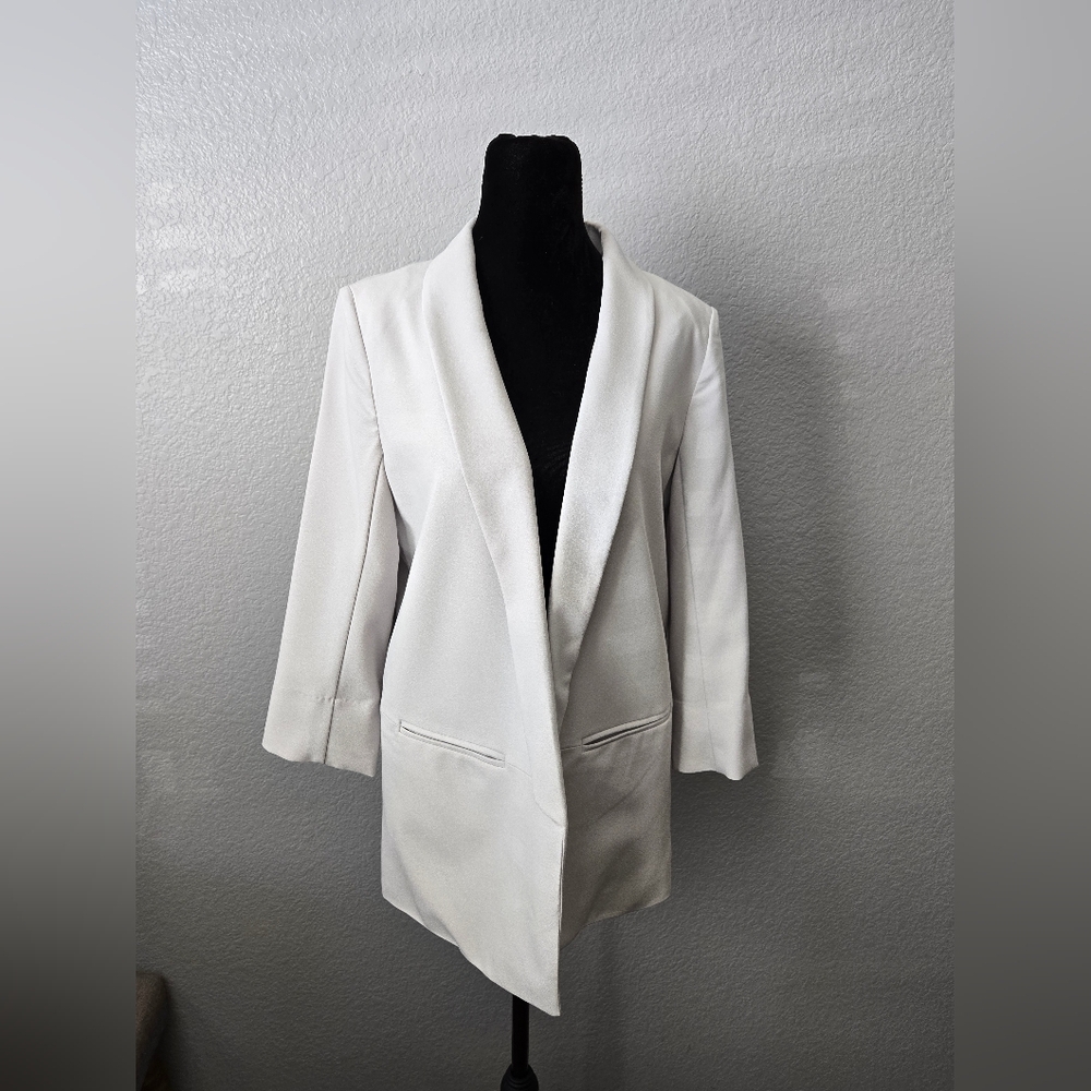 Worthington Classic Light Grey Women's Blazer